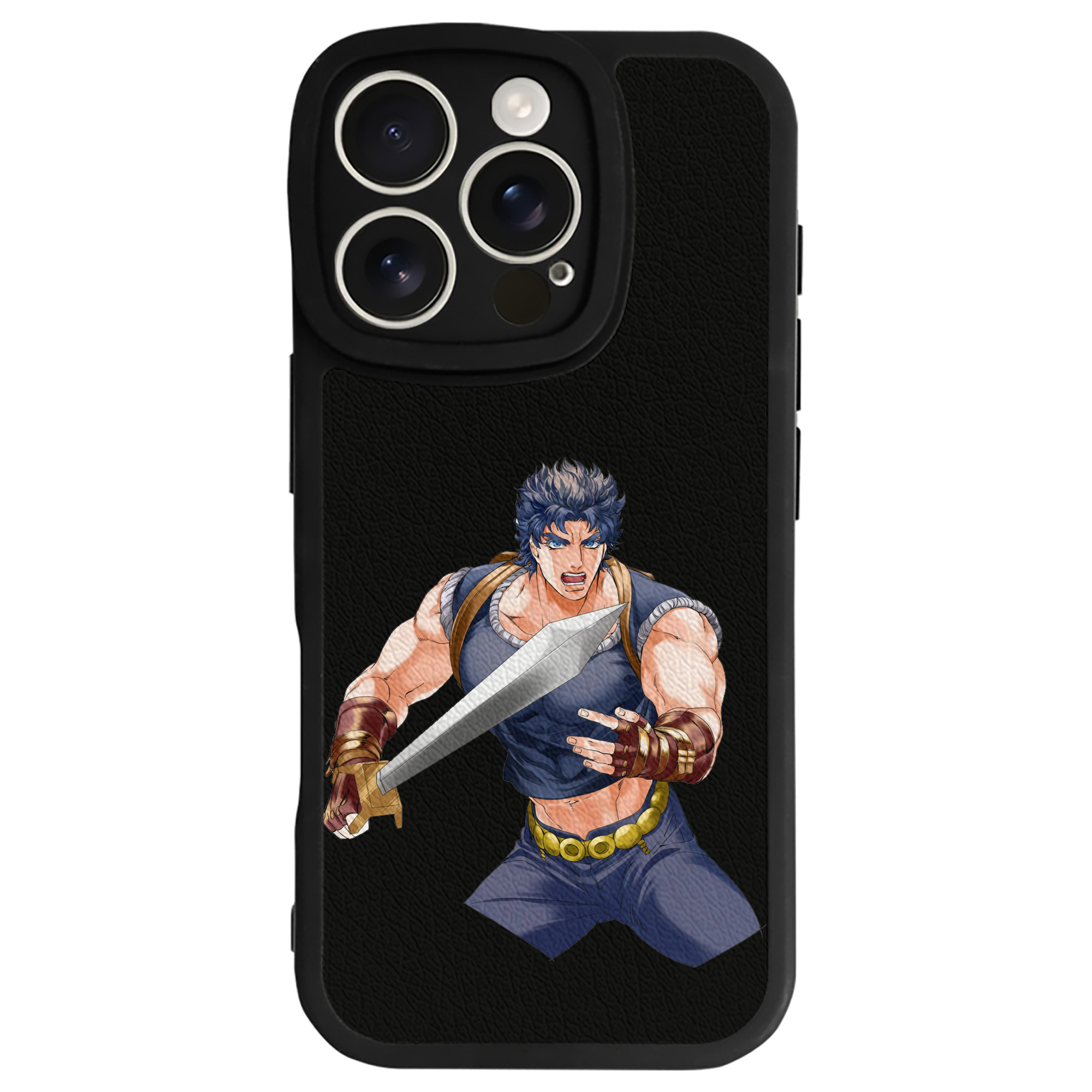 （画像用） ジョジョの奇妙な冒険 /ジョナサン?ジョースター JoJo's Bizarre Adventure Jonathan Joestar 【iPhone 16シリーズ対応】シリコンスマホケース（レザー調） 材質：シリコン